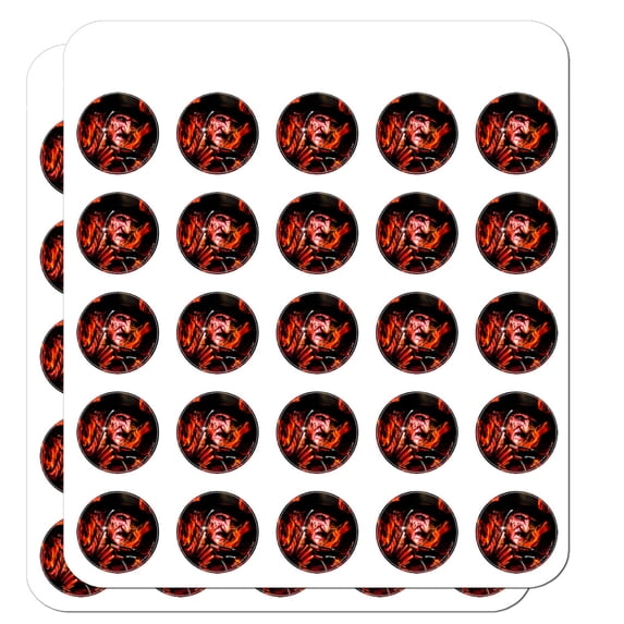A Nightmare on Elm Street Freddy's Fire Planner Calendar Scrapbooking Crafting Stickers