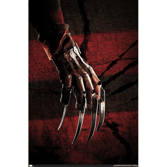 A Nightmare on Elm Street - Hand Stripes Wall Poster, 14.725" x 22.375"