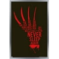 thumbnail image 1 of A Nightmare on Elm Street - Hand Text Wall Poster, 14.725" x 22.375", Framed, 1 of 3