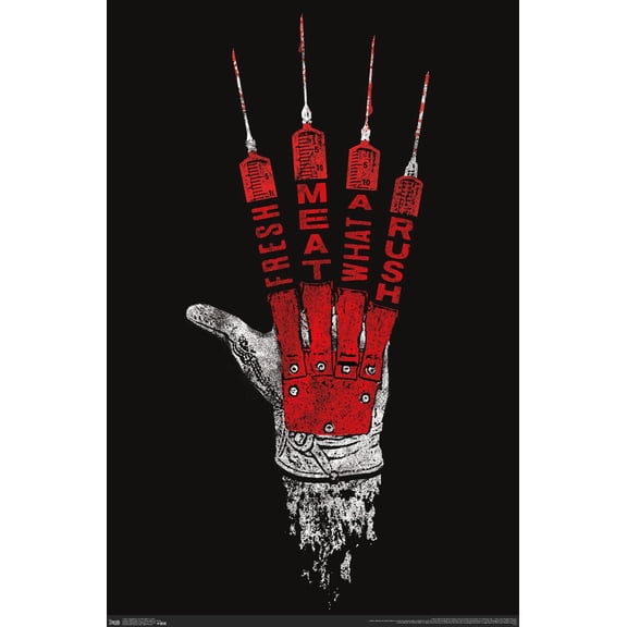 A Nightmare on Elm Street - Hand Wall Poster, 22.375" x 34"