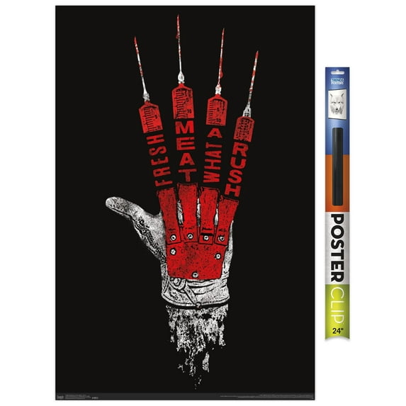 A Nightmare on Elm Street - Hand Wall Poster, 22.375" x 34"