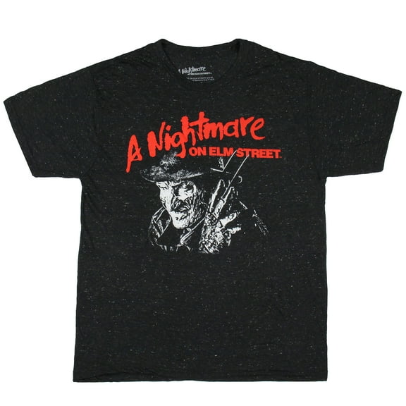 A Nightmare on Elm Street Men's Freddy Krueger Distressed T-Shirt Tee