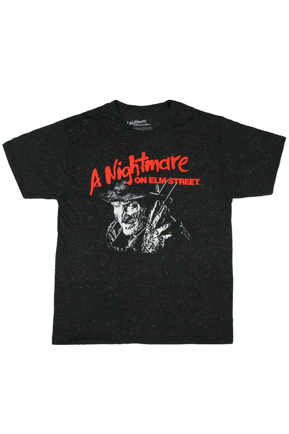 A Nightmare on Elm Street Men's Freddy Krueger Distressed T-Shirt Tee