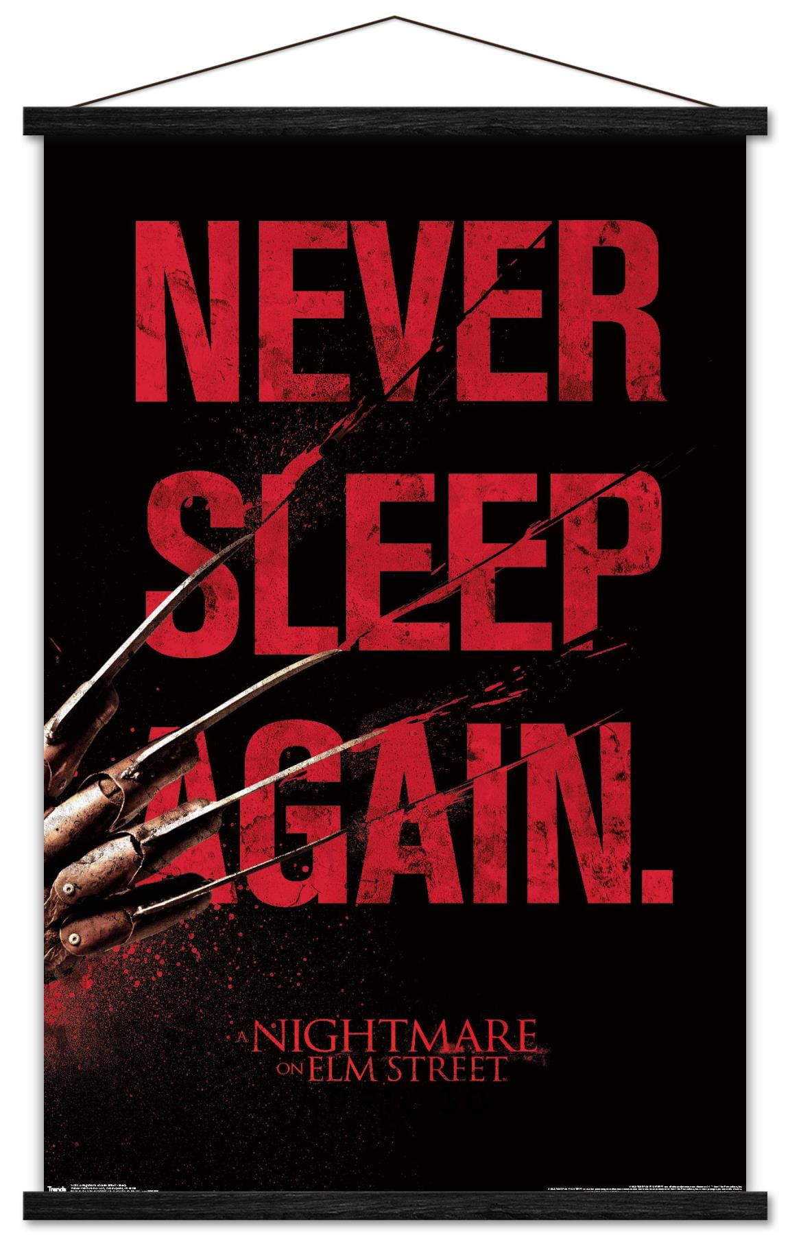 A Nightmare on Elm Street - Sleep Wall Poster with Magnetic Frame, 22.375" x 34"