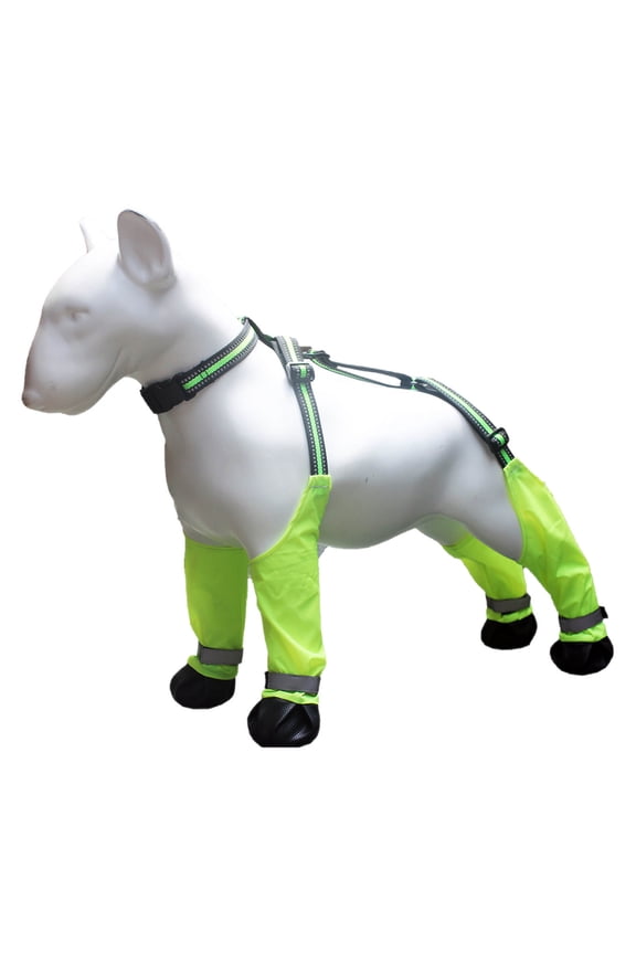 A Non-Slip Dog Foot Gloves, Dirt Resistant Paw Protectors With Adjustable Straps, Portable Pet Shoes For Outdoor Walking And Indoor Protection