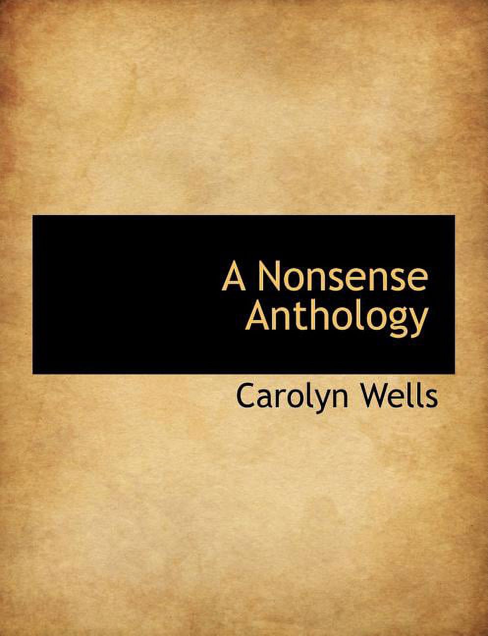 A Nonsense Anthology (Paperback)