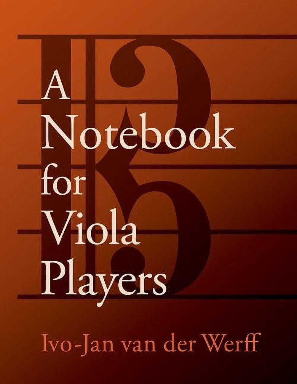 Notebook for Viola Players, (Paperback)