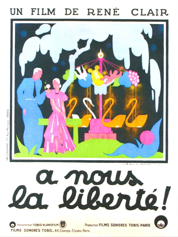 A Nous La Liberte Canvas Art - (24 x 36)