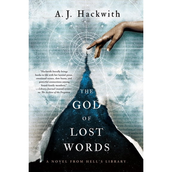 Novel from Hell's Library The God of Lost Words, (Paperback)