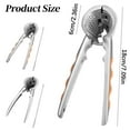 thumbnail image 1 of A Nutcracker + A Nutcracker 1 Pcs Nut Walnut with Non Handle Nut Tools Funnel Walnut Pliers Walnut Plier Clip Tool with 1Pcs Forks, 1 of 4
