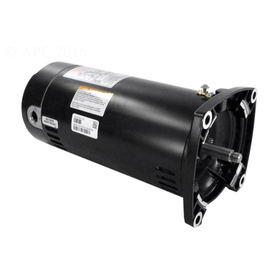 The Pool Supply Shop 1 HP Black Flanged Full Rated Pool Pump Motor, 1.65 SF