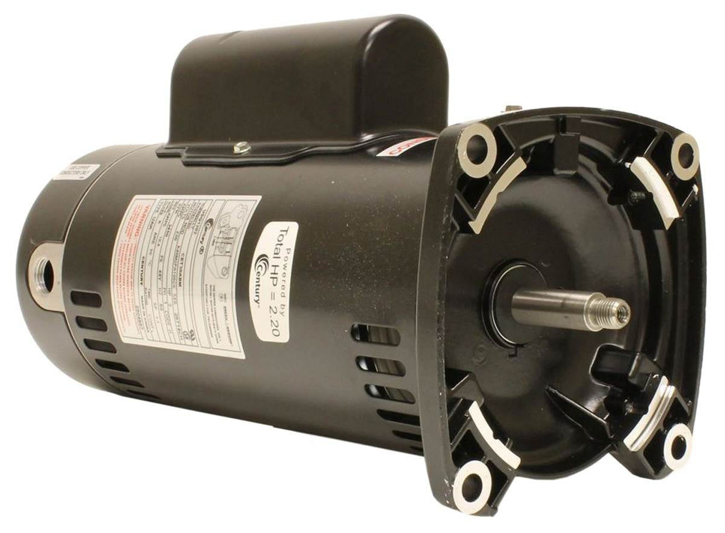 Century Black Steel 2 HP Single Speed Pool Pump Motor
