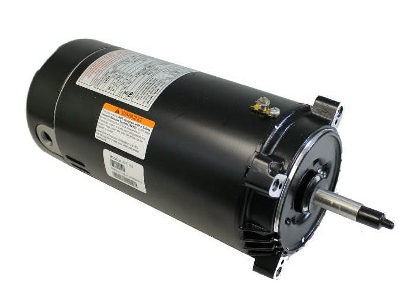 Black Stainless Steel 1-Horsepower Replacement Pool Motor