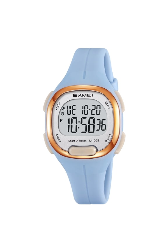 A Outdoor Sports Digital Watch Multi-Function Timepiece for Hiking Camping Running And Swimming Water Resistant Design With Luminous Display