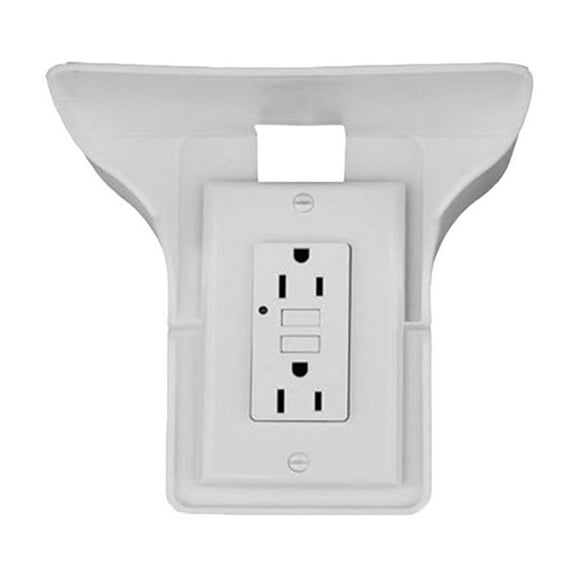 A Outlet Shelf Wall Mounted Phone Charging Rack Organizer Bracket For Desk Home Office Electrical Socket Storage Type A