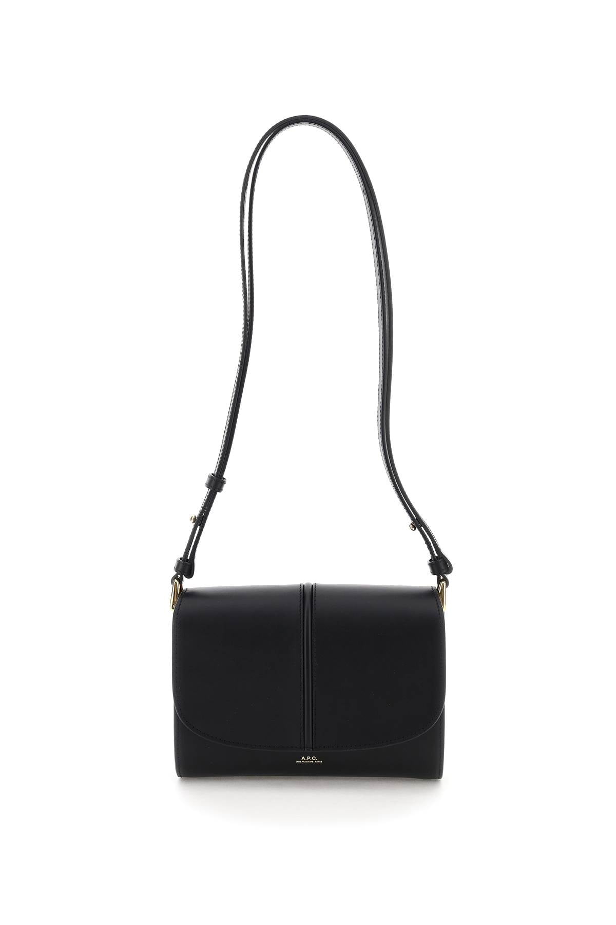 A.P.C. betty horizon small bag - LZZ BLACK