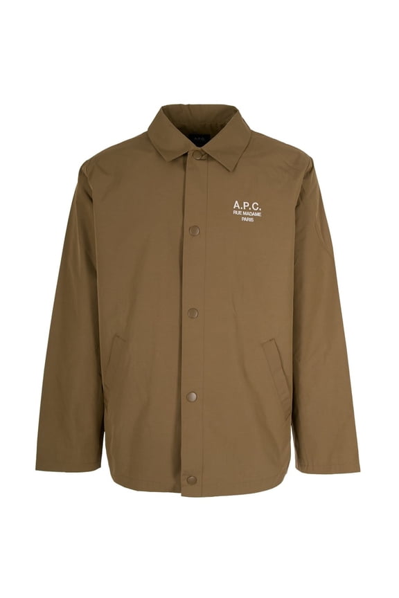 Classic Brown Jacket With Structured Silhouette (Men's)