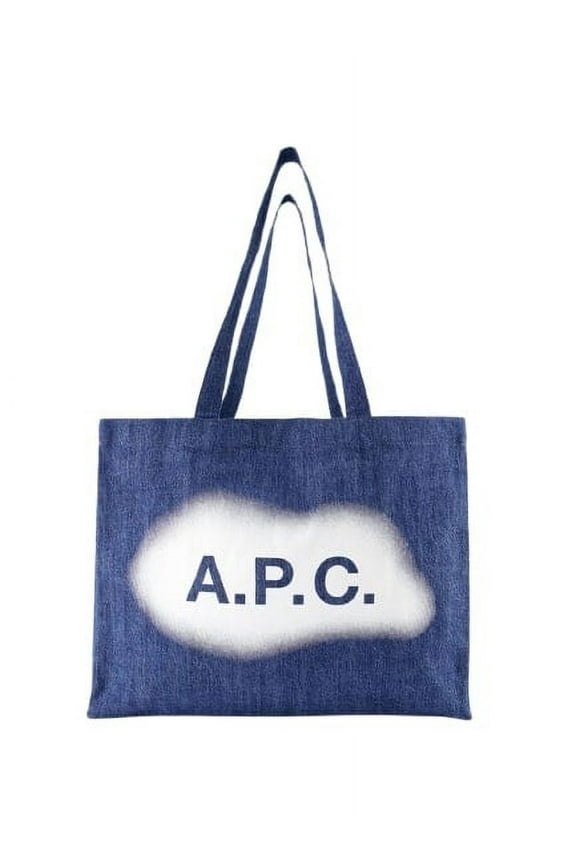 Men's Diane Tote Bag - Cotton - Blue Blue