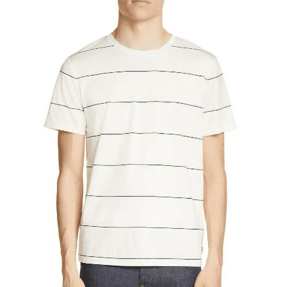 A.P.C. OFF-WHITE Yukata Stripe T-Shirt, US X-Large