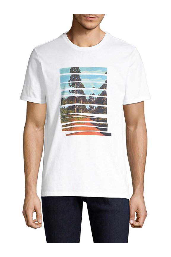 WHITE Terre Rouge Tee, US Medium