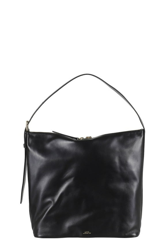 Women's Sac Vera Leather Shoulder Bag Black