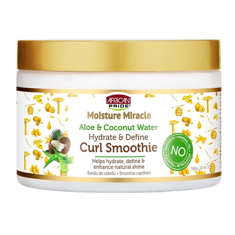African Pride Moisture Miracle Aloe & Coconut Water Hydrate