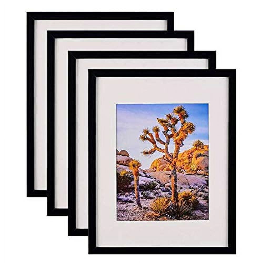 24x30 Frame Black Luxury Picture Frame Wall Hanging, Display Picture 20x26  with Mat or 24x30 without Mat, Poster Photo frame - 3PCS