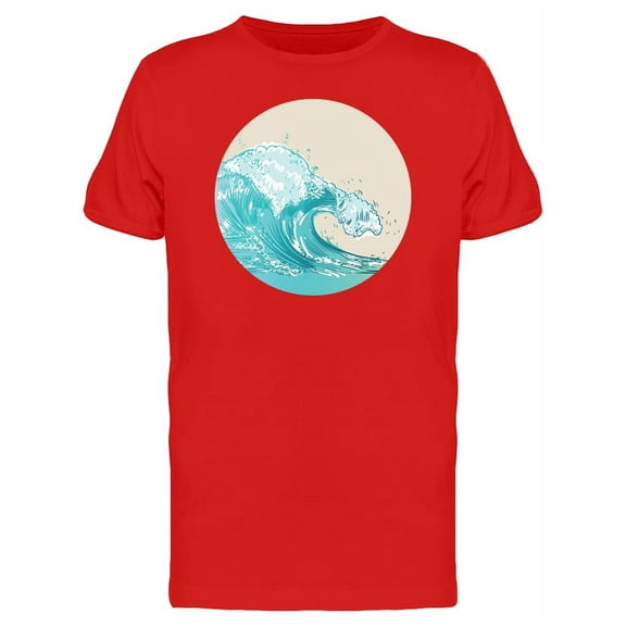 A Painting Of Waves T-Shirt Men -Image by Shutterstock, Male Small