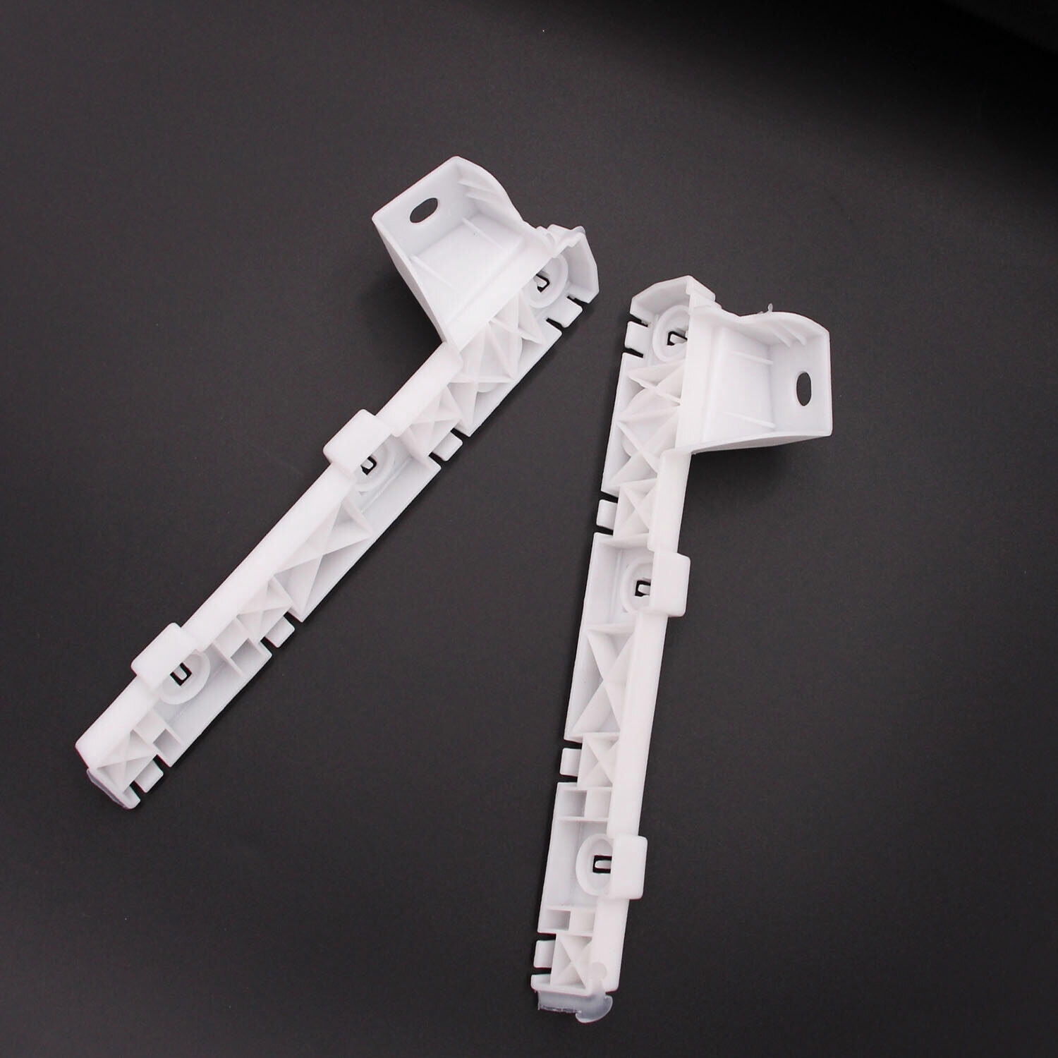 A Pair Front Bumper Bracket Fit for 08-17 Mitsubishi Lancer 6400F549 ...