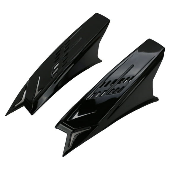 A Pair Motorcycle Helmet Horns Cool Adhesive ABS Stylish Motorcycle Helmet Horns for Motorcycle