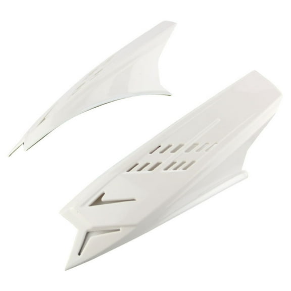 A Pair Motorcycle Helmet Horns Cool Adhesive ABS Stylish Motorcycle Helmet Horns for Motorcycle