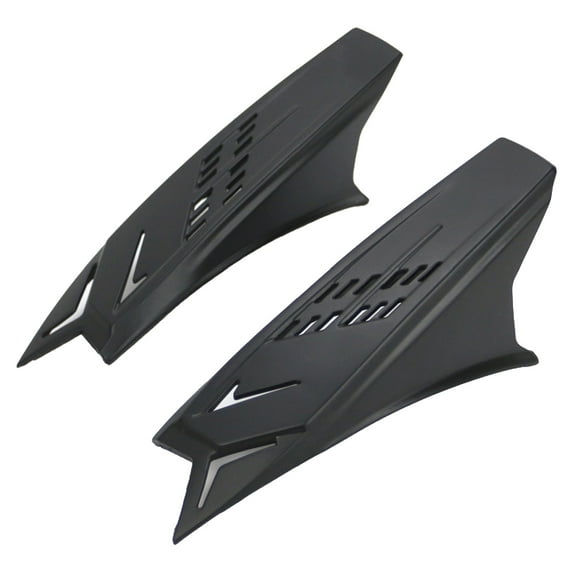 A Pair Motorcycle Helmet Horns Cool Adhesive ABS Stylish Motorcycle Helmet Horns for Motorcycle