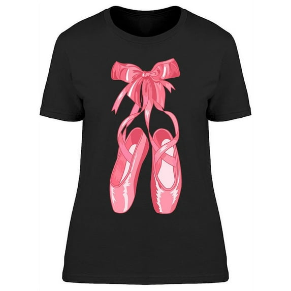 A Pair Of Well Worn Ballet Shoes T-Shirt Women -Image by Shutterstock, Female Medium