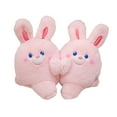 thumbnail image 1 of A Pair Plush Magnetic Keychain Kawaii Couple Attraction Bunny Keychain Easter Valentines Day Gift Novel Magnet Backpack Pendant, 1 of 8