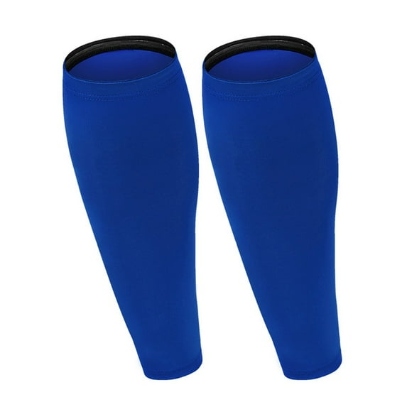 A Pair Sport Compression Calf Sleeves Footless Compression Socks Running Cycling