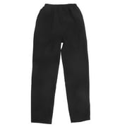 A Pair of Chef's Workwear Durable Trousers Breathable Material Chef Pants - Size L (Black)