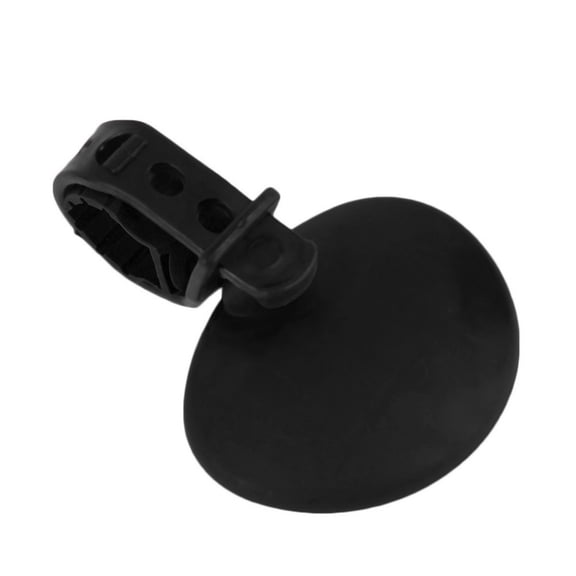 BESTOYARD Mountain Bike Rear View Mirror Black Handlebar Mirror Rotatable Wide Angle