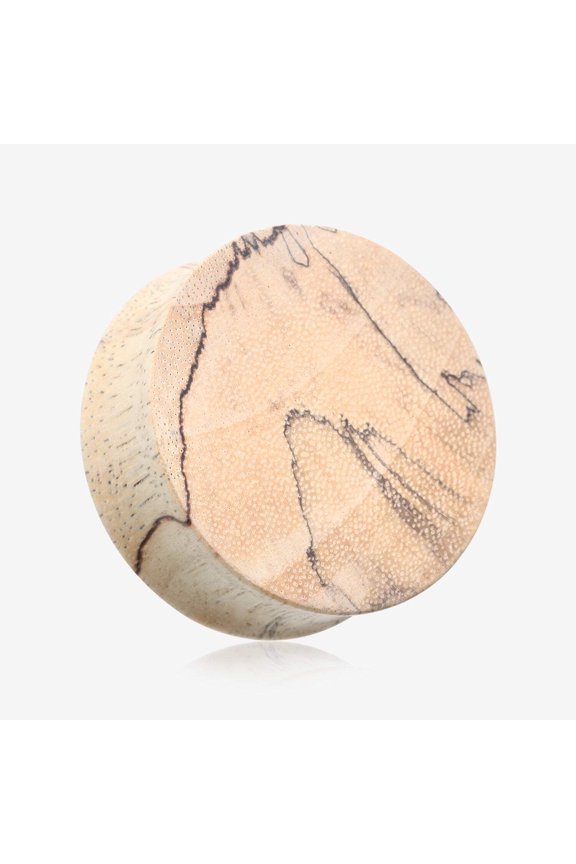 A Pair of Old Tamarind Wood Double Flared Plug