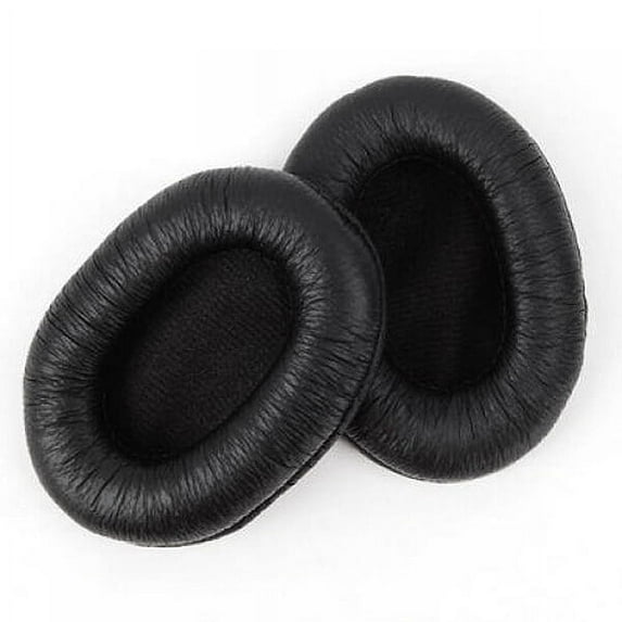 Black Sponge Cover for MDR-7506 MDR- Headset Ear Pads Soft Durable Foam PU Compatible