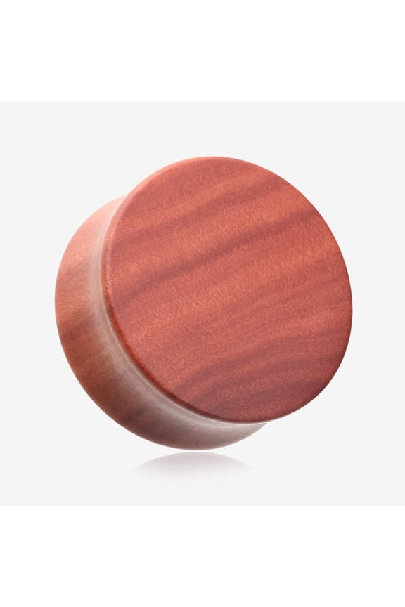 A Pair of Sabo Wood Double Flared Plug