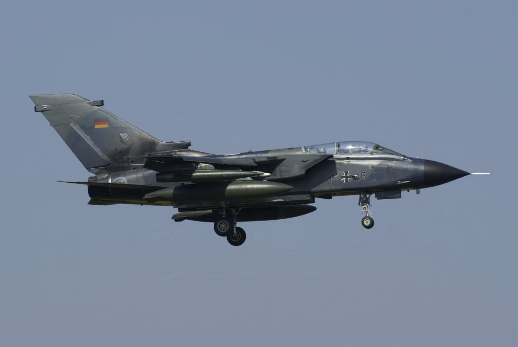 A Panavia Tornado ECR of the German Air Force Canvas Art - Ramon Van OpdorpStocktrek Images (35 x 23)