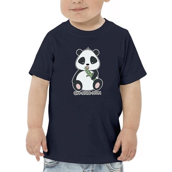 A Panda Eating Bamboo T-Shirt Toddler -Image by Shutterstock, 3 Toddler