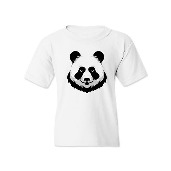 A Panda Face T-Shirt Juniors -Image by Shutterstock,  x-Large