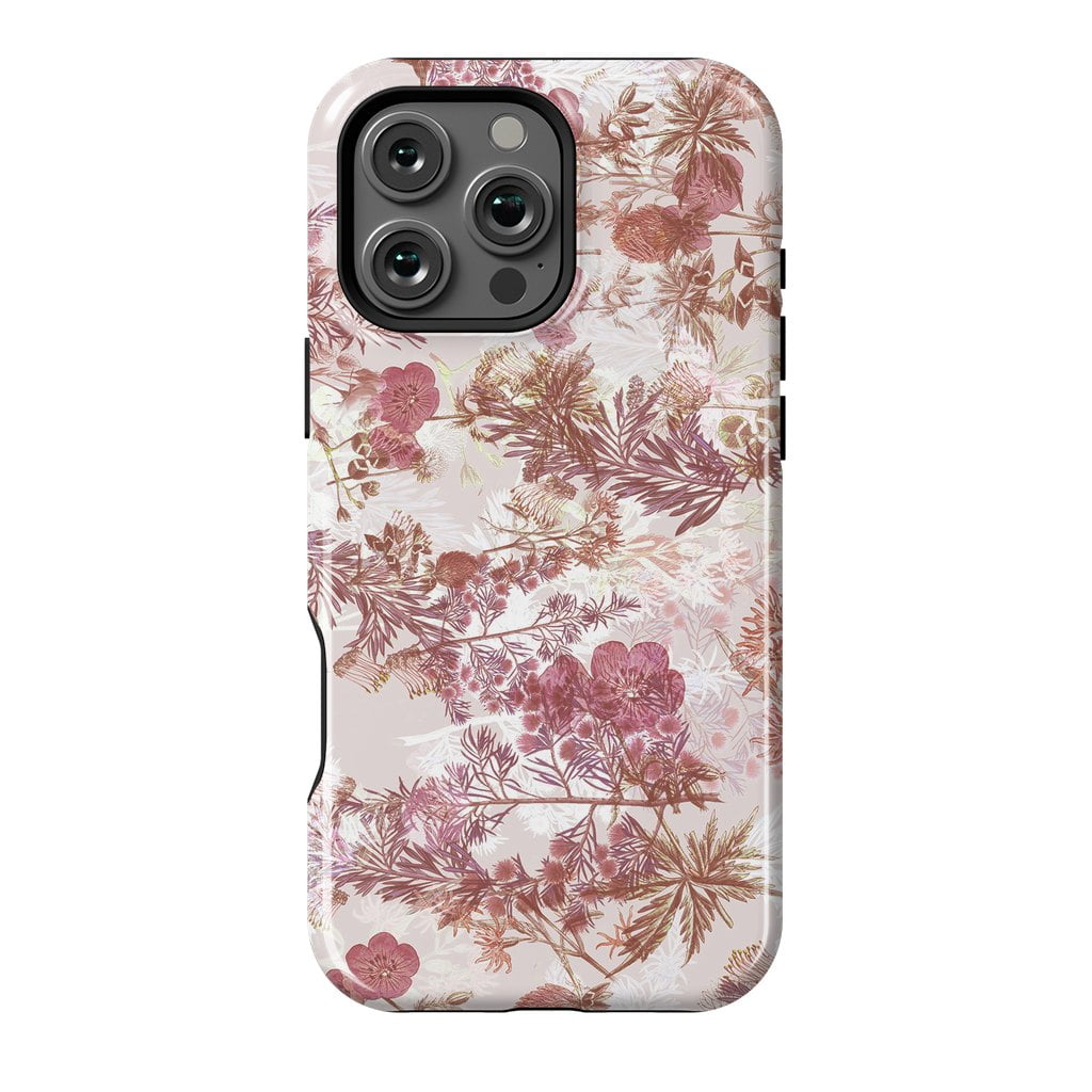 Baby Pink Floral - Sustainably Made iPhone Case