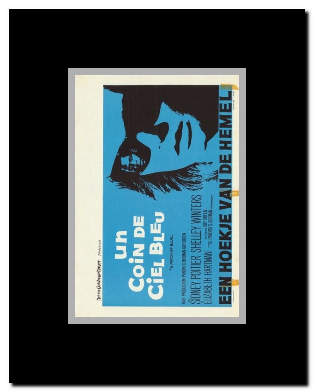 A Patch of Blue Framed Movie Poster