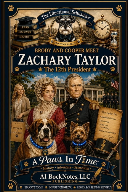 A Paws in Time: Brody and Cooper Meet th A Paws In Time: Brody and Cooper Meet Zachary Taylor, Book 12, (Paperback)