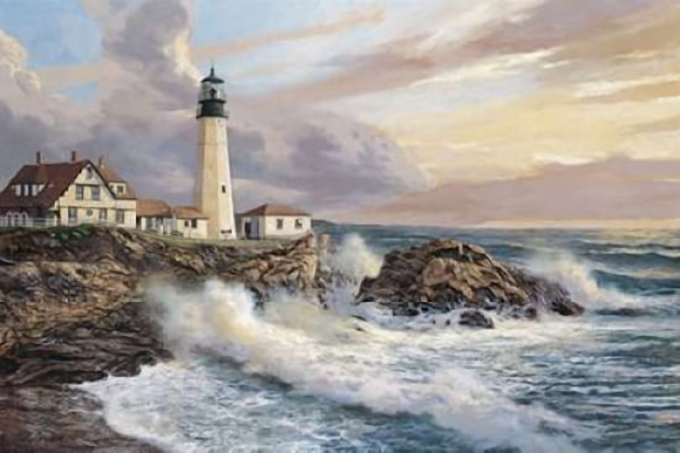 A Peaceful Horizon Canvas Art - N Mirkovich (20 x 28)