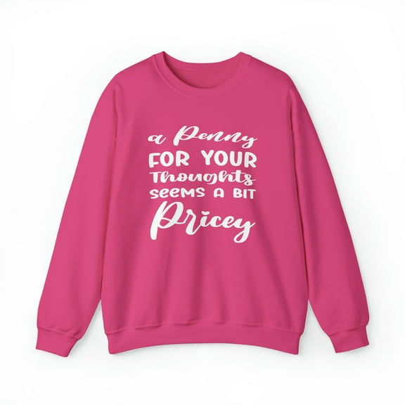 A Penny For Your Thoughts Unisex Heavy Blend™ Crewneck Sweatshirt