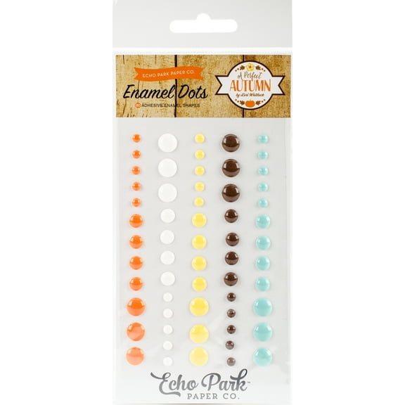 A Perfect Autumn Adhesive Enamel Dots 60