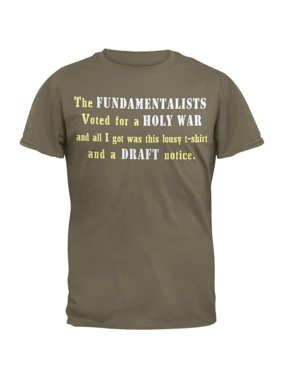 Men's Holy War Short Sleeve T Shirt